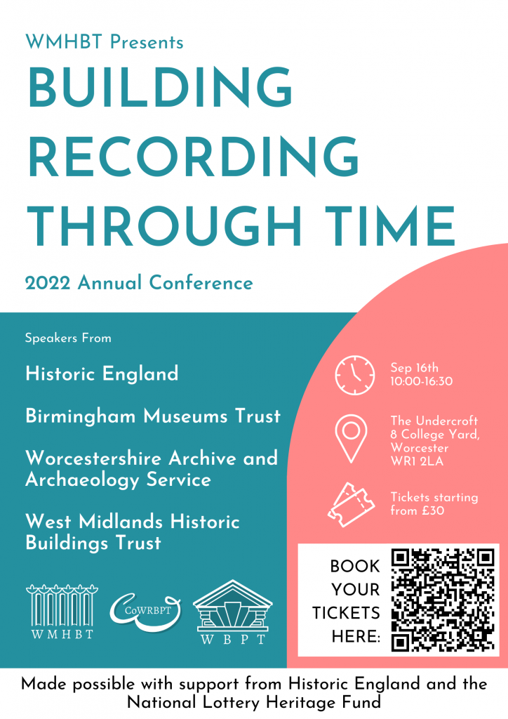 WMHBT Conference 2022: Building Recording Through Time